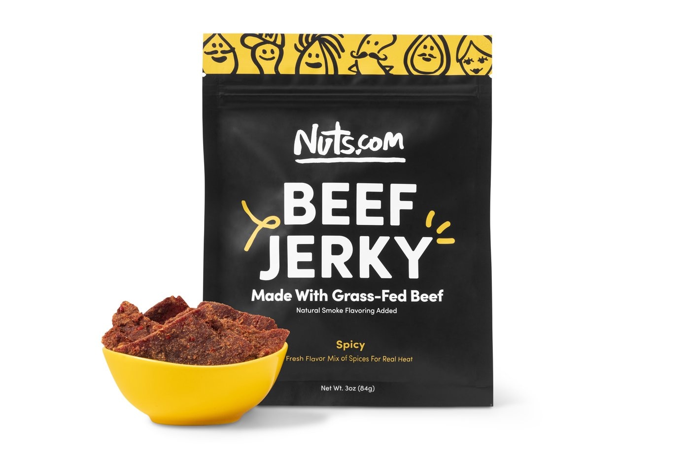 Spicy Grass Fed Beef Jerky